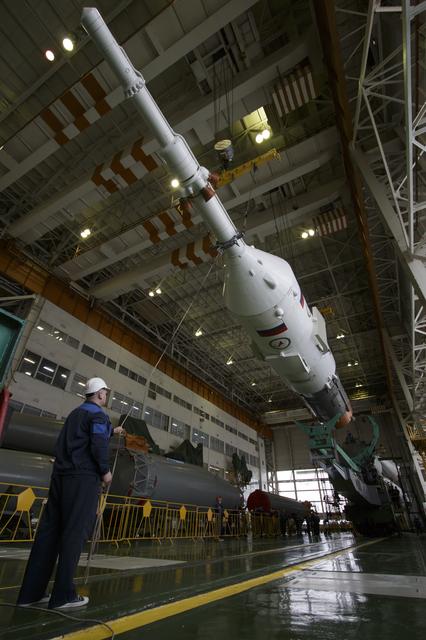 NASA image: Expedition 43 Soyuz Assembly