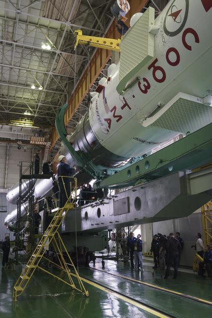NASA image: Expedition 43 Soyuz Assembly