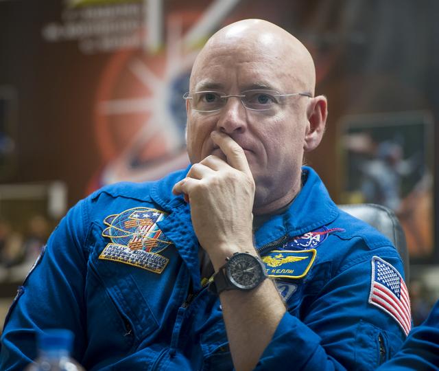 NASA image: Expedition 43 Press Conference