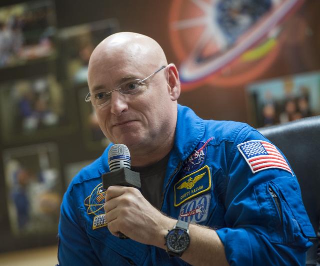 NASA image: Expedition 43 Press Conference