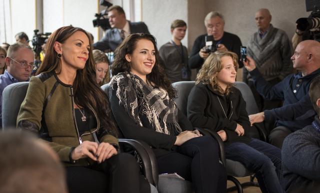 NASA image: Expedition 43 Press Conference