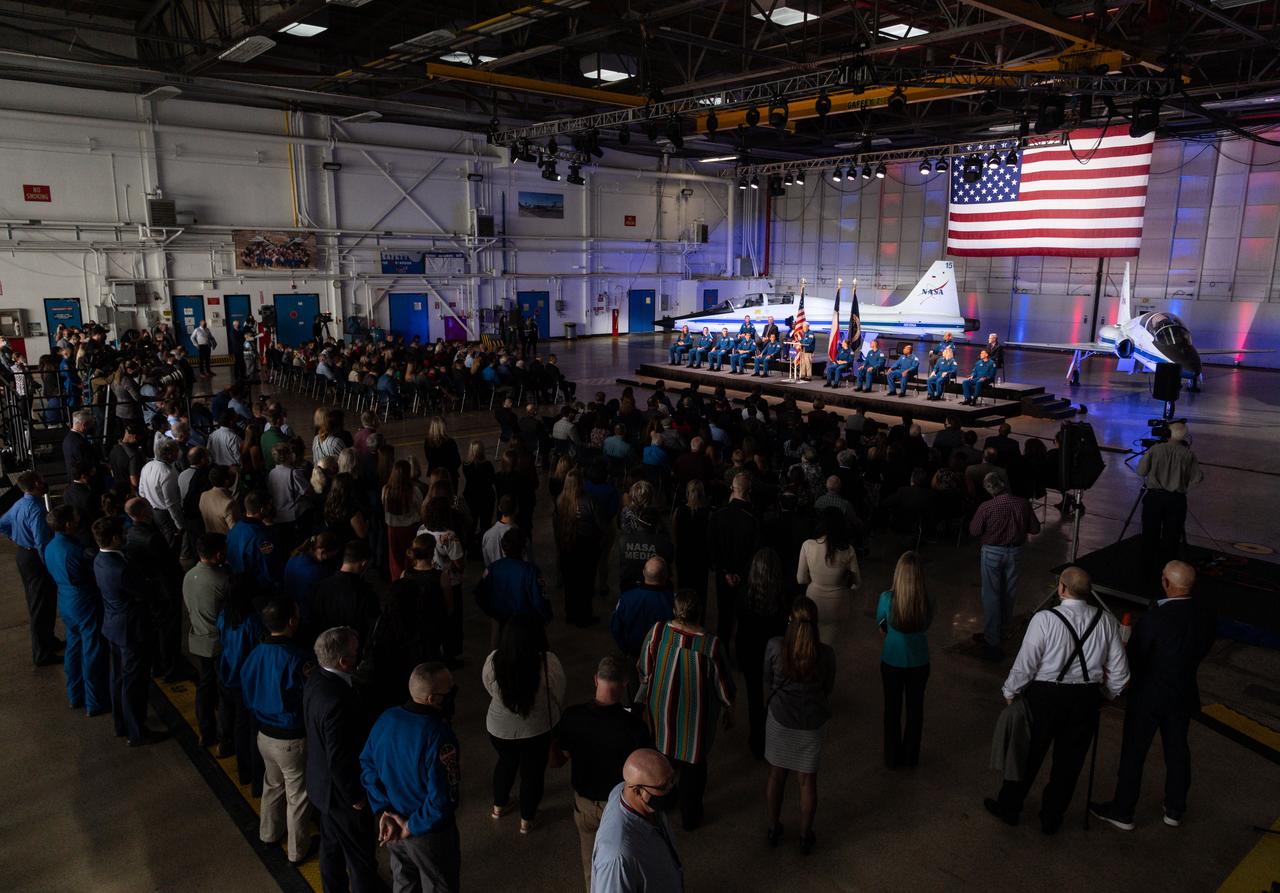 Date: 12/06/2021 Location: Ellington Field Subject: 2021 NASA Astronaut Candidate Class Announcement Photographer: James Blair