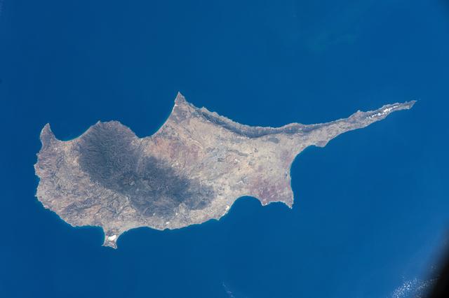 NASA image: Cyprus Island in the Mediterranean Sea
