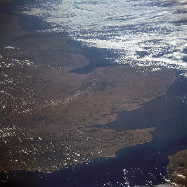 NASA image: STS-61A earth observations
