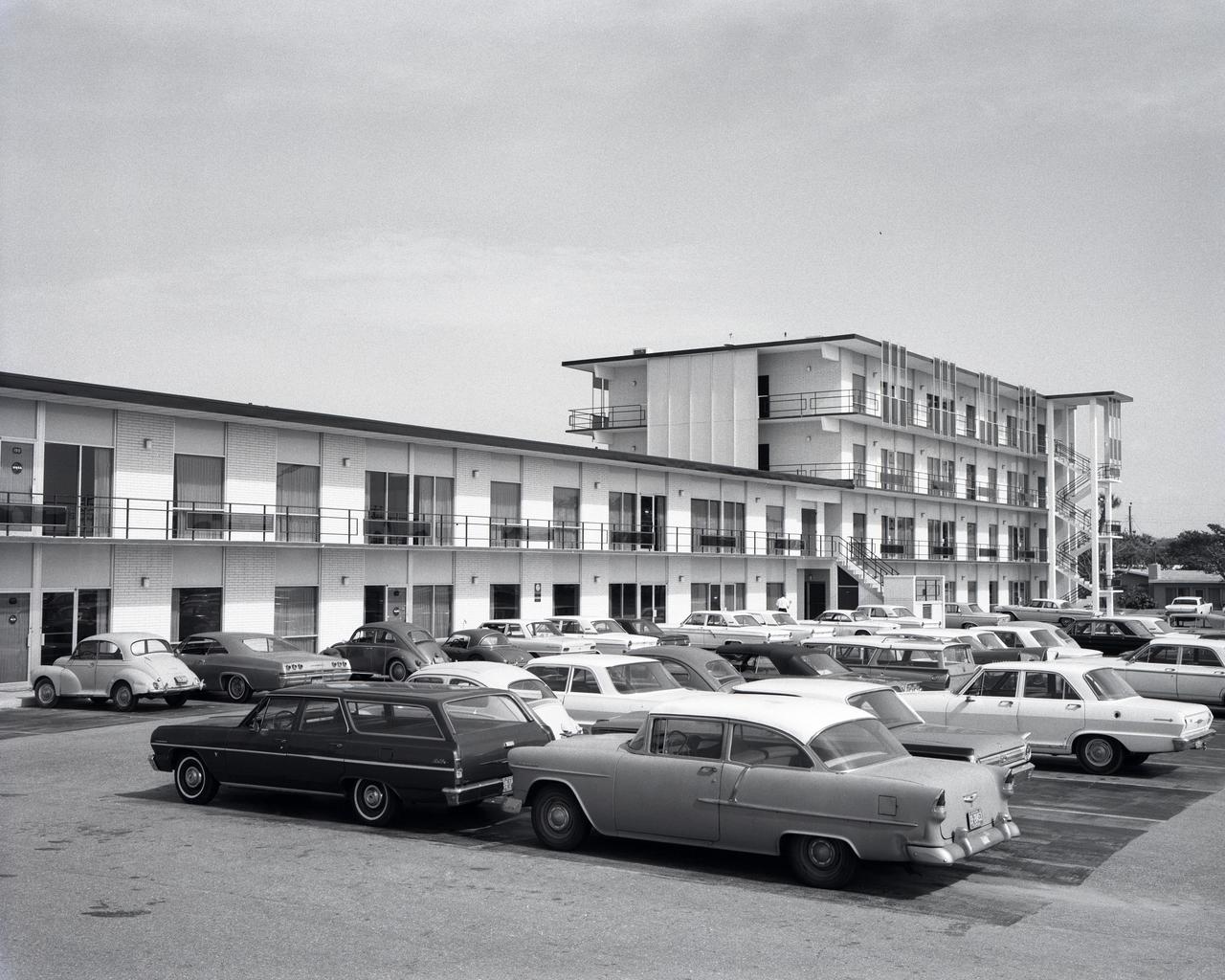 CAPE CANAVERAL, Fla. -- Holiday Office Center, Cocoa Beach, location of many NASA sub-contractors offices. A PIO photo. Photo credit: NASA