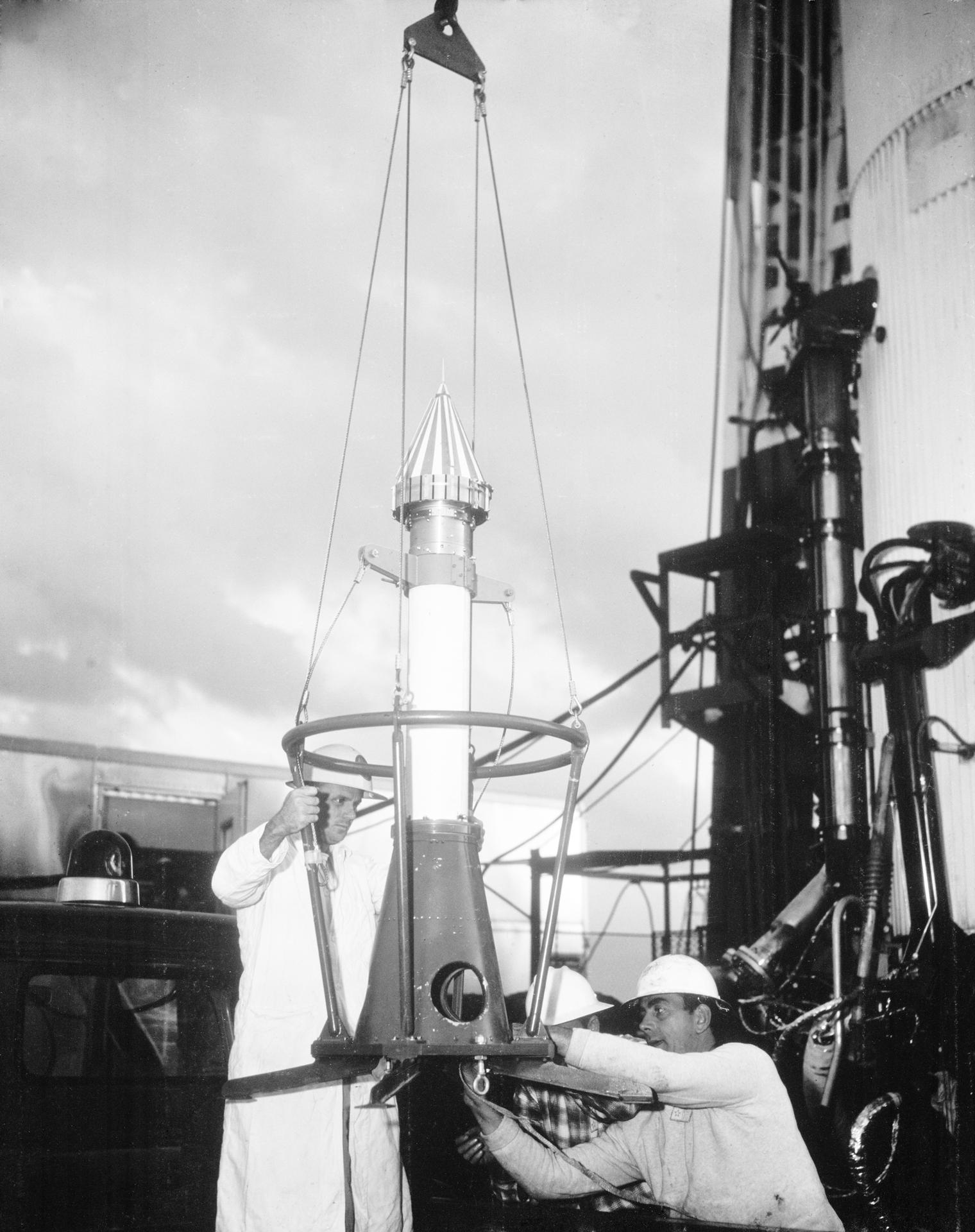 Pioneer III is being prepared for launch