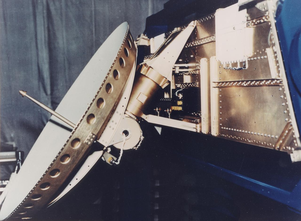 This 1970 photograph shows Skylab's Microwave Radiometer/Scatterometer and Altimeter, one of the major components for an Earth Resources Experiment Package (EREP). It was designed to study varying ocean surface, soil erosion, sea and lake ice, snow cover, seasonal vegetational changes, flooding, rainfall and soil types. The overall purpose of the EREP was to test the use of sensors that operated in the visible, infrared, and microwave portions of the electromagnetic spectrum to monitor and study Earth resources. The Marshall Space Flight Center had program management responsibility for the development of Skylab hardware and experiments. 