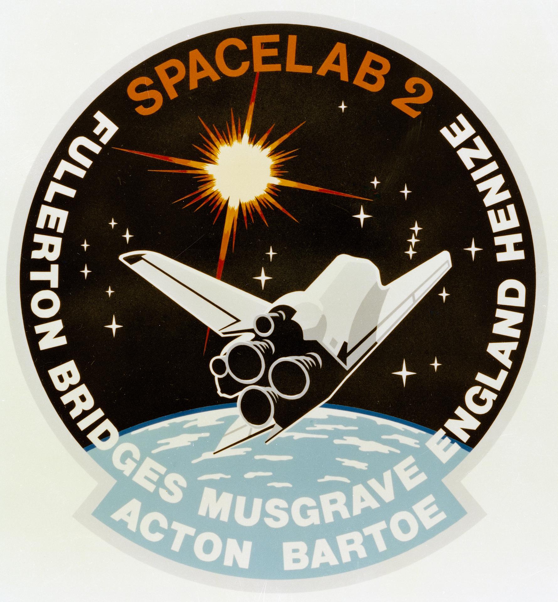 STS-51F mission patch