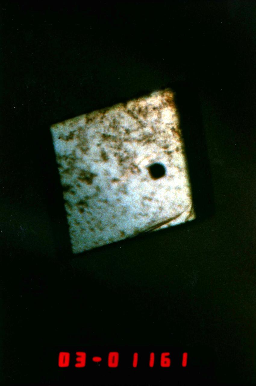 (PCG) Protein Crystal Growth Gamma-Interferon. Stimulates the body's immune system and is used clinically in the treatment of cancer. Potential as an anti-tumor agent against solid tumors as well as leukemia's and lymphomas. It has additional utility as an anti-ineffective agent, including antiviral, anti-bacterial, and anti-parasitic activities. Principal Investigator on STS-26 was Charles Bugg.