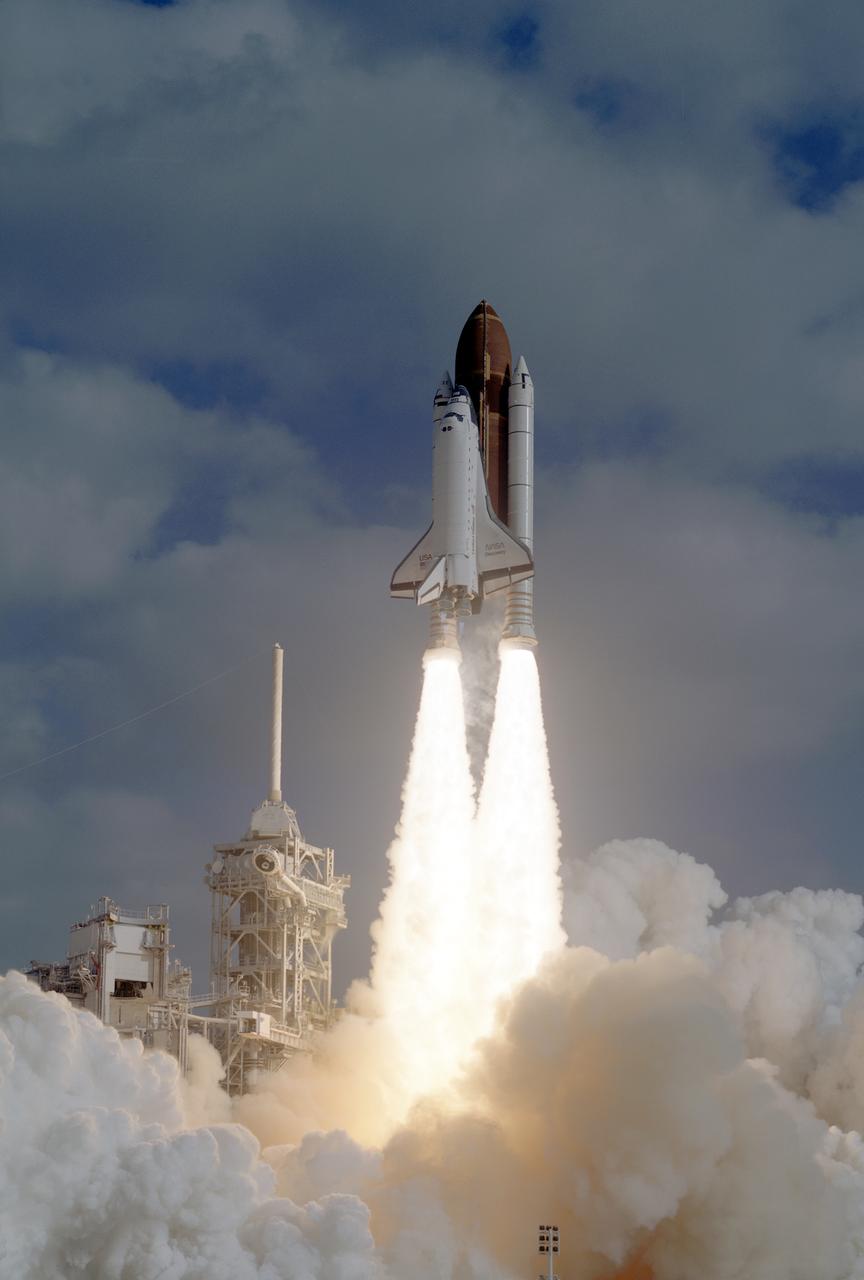 The STS-31 crew launched aboard the Space Shuttle Discovery on April 24, 1990 at 8:33:51am (EDT). Included in the crew of five were Loren J. Shriver, commander; Charles F. Bolden, pilot; and Steven A. Hawley, Bruce McCandless, and Kathryn D. Sullivan, all mission specialists. The primary goal of the mission was the deployment of the Hubble Space Telescope (HST) which was a Marshall Space Flight Center (MSFC) managed program. 