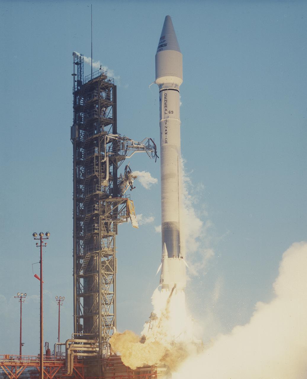 An Atlas Centaur rocket (AC-S9) was launched from Cape Canaveral Air Force Station complex 36B carrying into orbit the Combined Release and Radiation Effects Satellite (CRRES) spacecraft. CRRES was a joint NASA/Air Force mission to study the effects of chemical release on the Earth’s atmosphere and magnetosphere. 