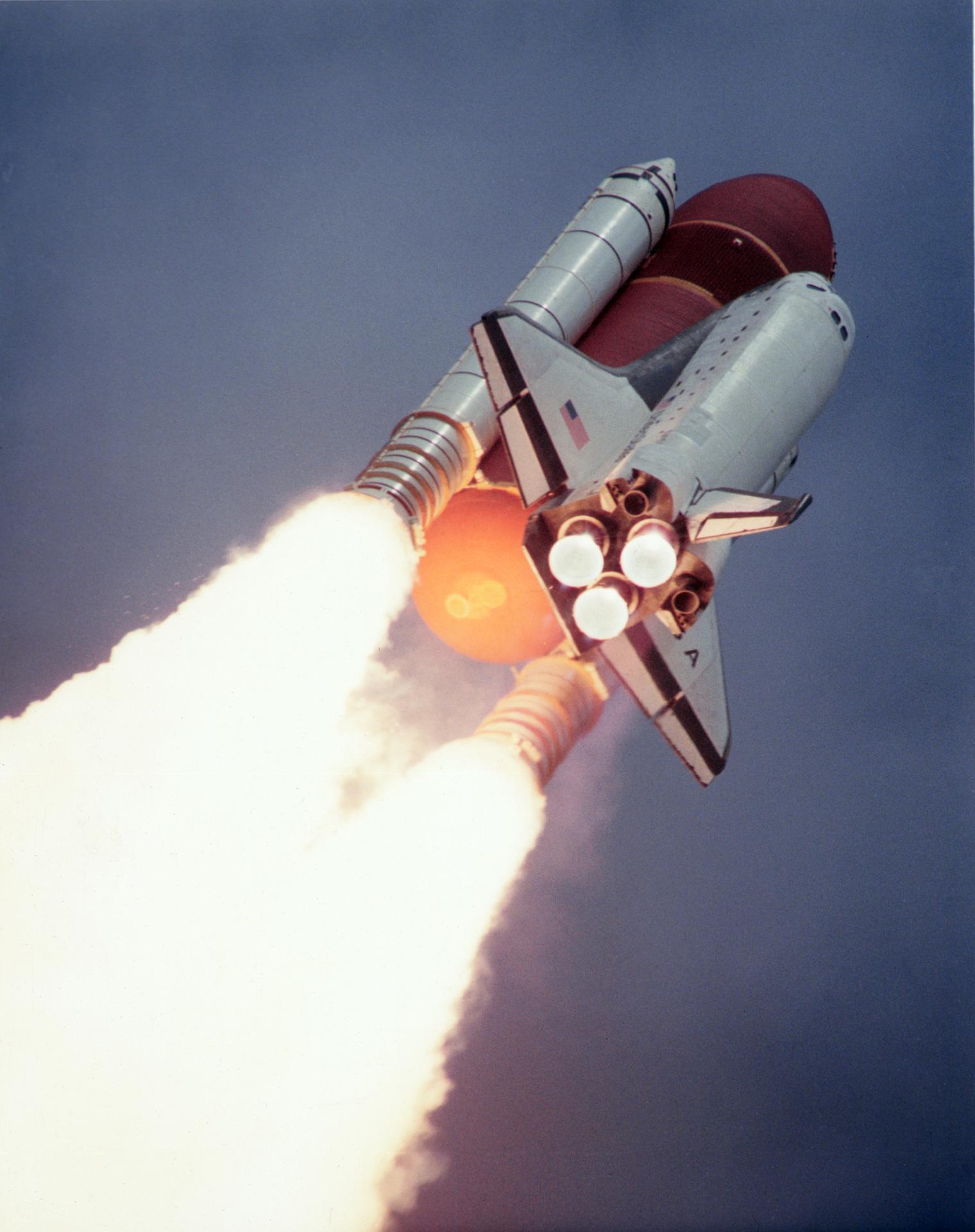 Space Shuttle Columbia launch on June 5, 1991