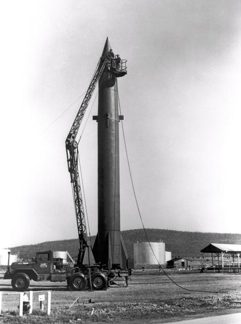 NASA image: Early Rockets