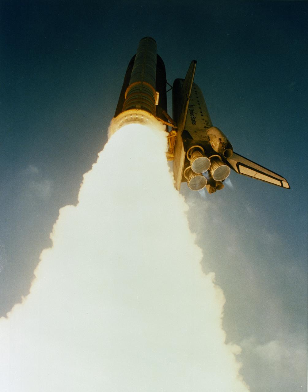 Launched aboard the Space Shuttle Atlantis on July 31, 1992 at 9:56:48 am (EDT), the STS-46 mission’s primary objectives included the deployment of the European Space Agency’s European Retrievable Carrier (EURECA) and operation of the joint NASA/Italian Space Agency Tethered Satellite System (TSS). The STS-46 crew of seven included:  Loren J. Shriver, commander; Andrew M. Allen, pilot; Jeffrey A. Hoffman, mission specialist 1; Franklin R. Chang-Diaz, mission specialist 2; Claude Nicollier, mission specialist 3; Marsha S. Ivins, mission specialist 4; and Franco Malerba, payload specialist 1. 