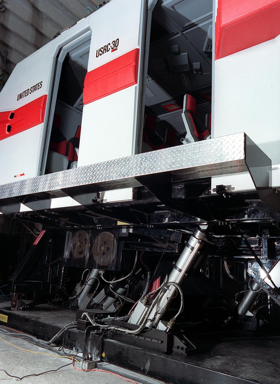 The development of the electric space actuator represents an unusual case of space technology transfer wherein the product was commercialized before it was used for the intended space purpose. MOOG, which supplies the thrust vector control hydraulic actuators for the Space Shuttle and brake actuators for the Space Orbiter, initiated development of electric actuators for aerospace and industrial use in the early 1980s. NASA used the technology to develop an electric replacement for the Space Shuttle main engine TVC actuator. An electric actuator is used to take passengers on a realistic flight to Jupiter at the US Space and Rocket Center, Huntsville, Alabama.