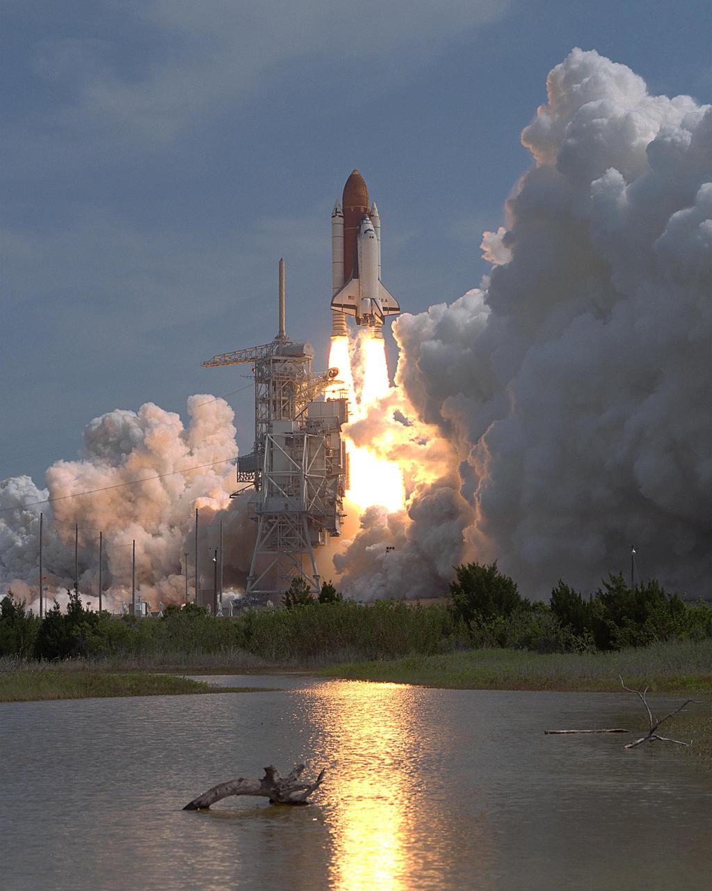 KENNEDY SPACE CENTER, FLA. --  STS-55: Columbia