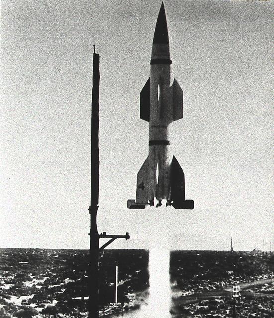 The Hermes A-1 rocket was designed by the U. S. Army after capturing the V-2 rocket from the German army at the conclusion of the Second World War. The Hermes A-1 is a modified V-2 rocket; it utilized the German aerodynamic configuration; however, internally it was a completely new design. This rocket was the first designed by the German Rocket Team at Redstone Arsenal in Huntsville, AL.