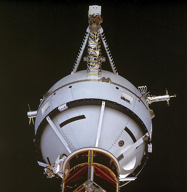 Pictured here is a Space Shuttle Atlantis (STS-46) onboard photo of the Tethered Satellite System (TSS-1) deployment. The Tethered Satellite System (TSS) was a cooperative development effort by the Italian Space Agency (ASI) and NASA. Combined efforts resulted in the capability of deploying and retrieving a satellite which is attached by a wire tether from distances up to 100-km from the Orbiter. These free-flying satellites are used as observation platforms outside of the Orbiter.