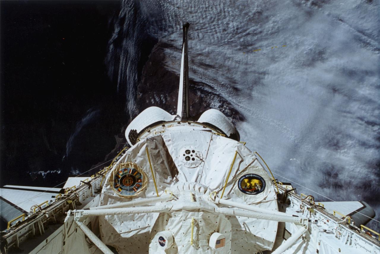 STS-65 Payload Bay Area