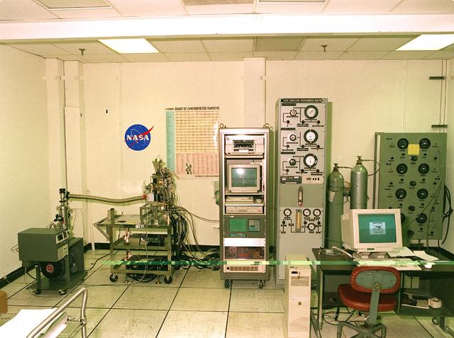 Large Isothermal Furnace (LIF) was flown on a mission in cooperation with the National Space Development Agency (NASDA) of Japan. LIF is a vacuum-heating furnace designed to heat large samples uniformly. The furnace consists of a sample container and heating element surrounded by a vacuum chamber. A crewmemeber will insert a sample cartridge into the furnace. The furnace will be activated and operations will be controlled automatically by a computer in response to an experiment number entered on the control panel. At the end of operations, helium will be discharged into the furnace, allowing cooling to start. Cooling will occur through the use of a water jacket while rapid cooling of samples can be accomplished through a controlled flow of helium. Data from experiments will help scientists better understand this important process which is vital to the production of high-quality semiconductor crystals. 