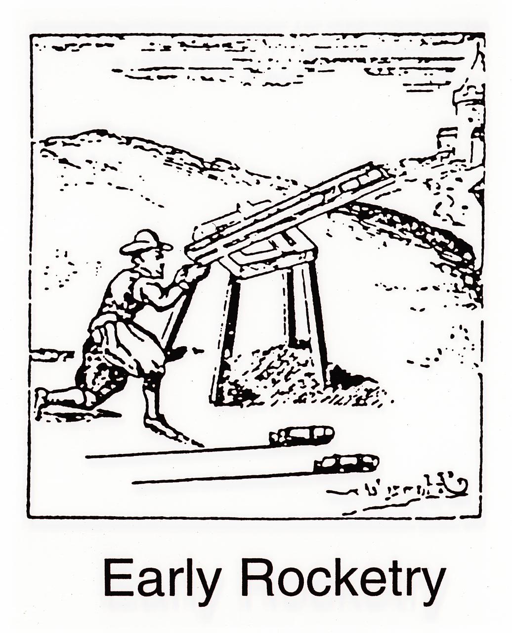 During the early introduction of rockets to Europe, they were used only as weapons. Enemy troops in India repulsed the British with rockets. Later, in Britain, Sir William Congreve developed a rocket that could fire to about 9,000 feet. The British fired Congreve rockets against the United States in the War of 1812.