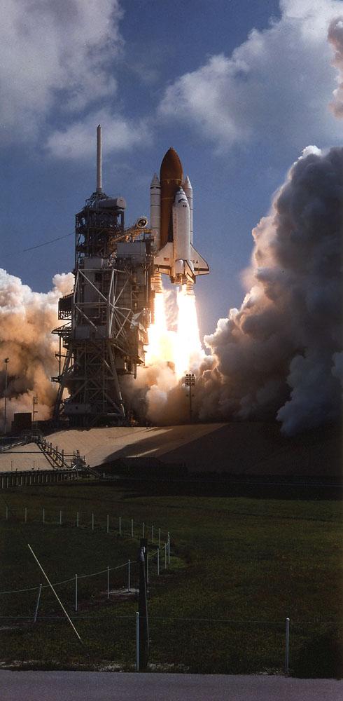 Midmorning proved the perfect time for a Space Shuttle launch as the thunderstorms that characteristically develop later in the day during hot Florida summers held off long enough to allow a flawless liftoff for the Space Shuttle Columbia (STS-78) and her crew of seven and the Life and Microgravity Spacelab (LMS), managed by Marshall Space Flight Center. During the 17 day spaceflight, the crew conducted a diverse slate of experiments divided into a mix of life science and microgravity investigations; and, in a marner very similar to future international space station operations, LMS researchers from the United States and their European counterparts shared resources such as crew time and equipment.