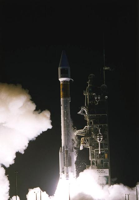 The Solar Heliospheric Observatory (SOHO) is launched atop an ATLAS-IIAS expendable launch vehicle. Liftoff from launch complex 36B at Cape Canaveral Air Station marked the 10th Atlas launch from the Eastern range for 1995. SOHO is a cooperative effort involving NASA and the European Space Agency (ESA) within the framework of the International Solar-Terrestrial Physics Program. During its 2-year mission, the SOHO spacecraft gathered data on the internal structure of the Sun, its extensive outer atmosphere and the origin of the solar wind.