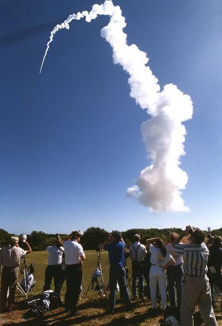 The journey back to Mars begins with a liftoff of the Mars Global Surveyor atop a Delta II 7925A expendable launch vehicle from the Cape Canaveral Air Station. After an approximate 10-month interplanetary odyssey, the spacecraft will arrive at Mars and begin a 4-month aerobreaking phase, an irnovative technique first demonstrated during the Magellan mission to Venus, to achieve a mapping orbit. It will take about 2 Earth years for Surveyor to circle above most of the planet, its suite of sophisticated remote-sensing instruments building a comprehensive global portrait of Mars by mapping its topography, magnetism, mineral composition and atmosphere. Among the locations the Surveyor will pass over are the landing sites where the two U.S. Viking landers have stood since 1975 as silent monuments to the most recent successful U.S. missions to Mars. The Global Surveyor is the first of a trio of spacecraft being launched to Mars; next is Russia's Mars `96 spacecraft, followed by the U.S.'s Mars Pathfinder.