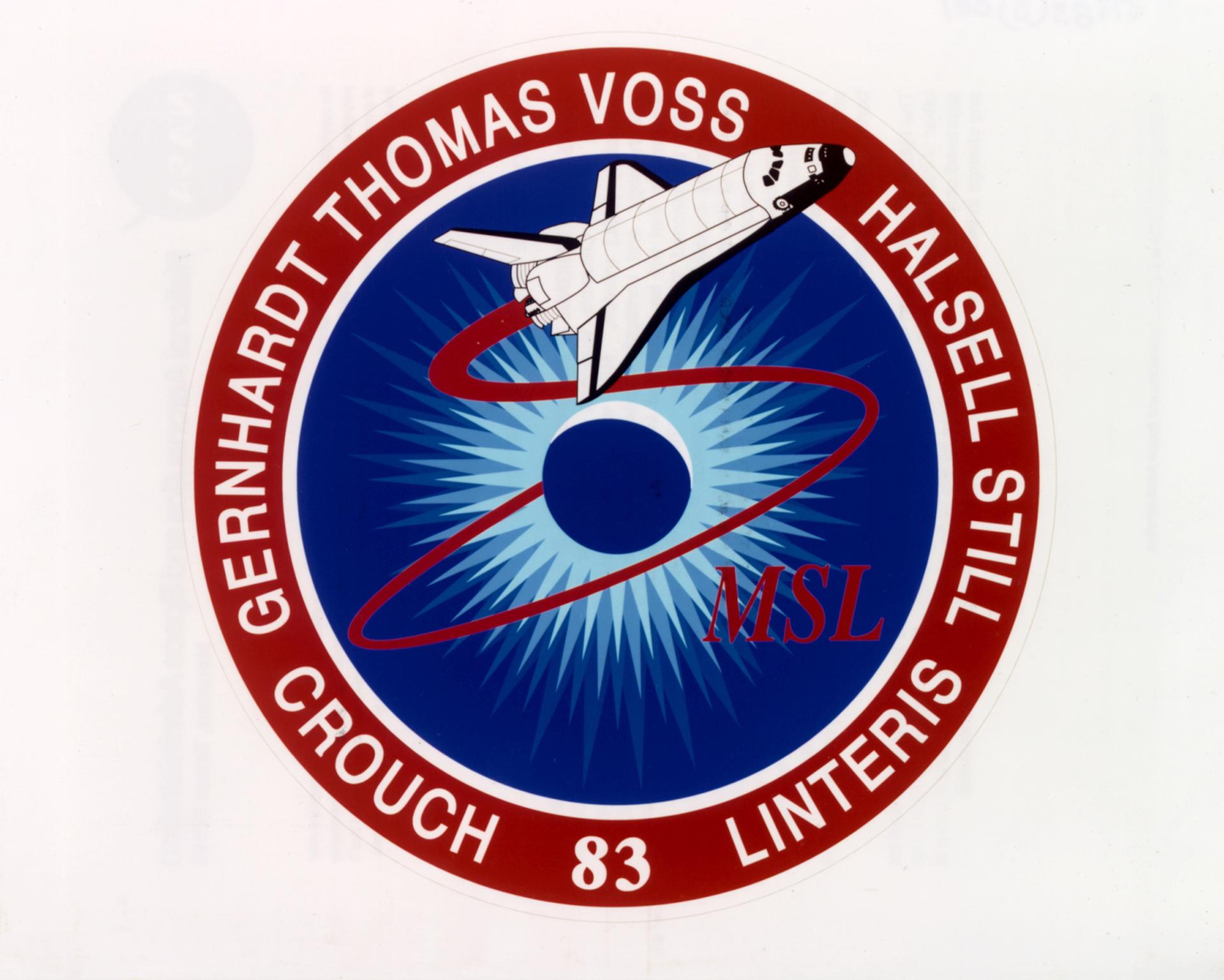 STS-83 crew patch