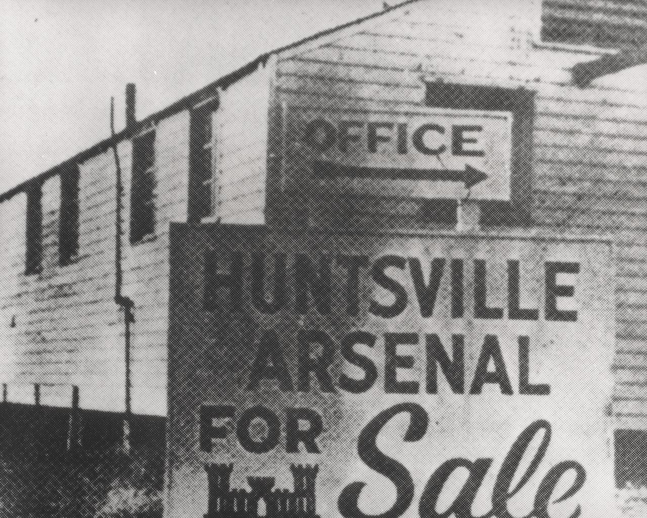 In the years following World War II, the Army directed that the Huntsville, Alabama Arsenal be advertised for sale. The decision was reversed because the Army found it needed this land for the new missile work that would occur at Redstone Arsenal.