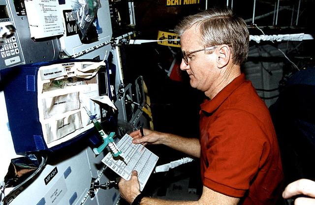 NASA image: Microgravity