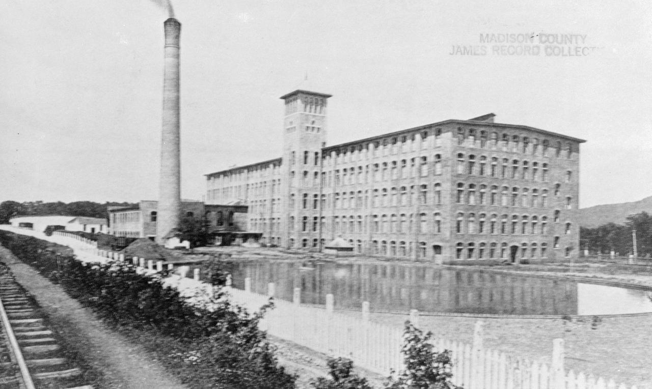 Years before Huntsville, Alabama got its start in missiles and space, the community was known as the State's leading cotton producer. This is a historical photo of the Dallas Cotton Mills printed in "The Huntsville Post" December 27, 1900. (Courtesy of Huntsville/Madison County Public Library)