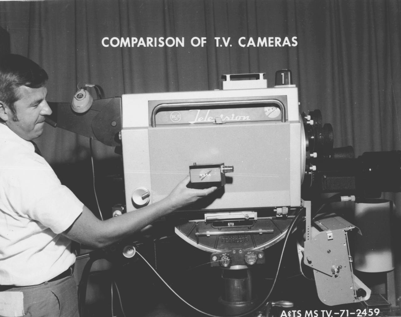 Originally devised to observe Saturn stage separation during Apollo flights, Marshall Space Flight Center's Miniature Television Camera, measuring only 4 x 3 x 1 1/2 inches, quickly made its way to the commercial telecommunications market.