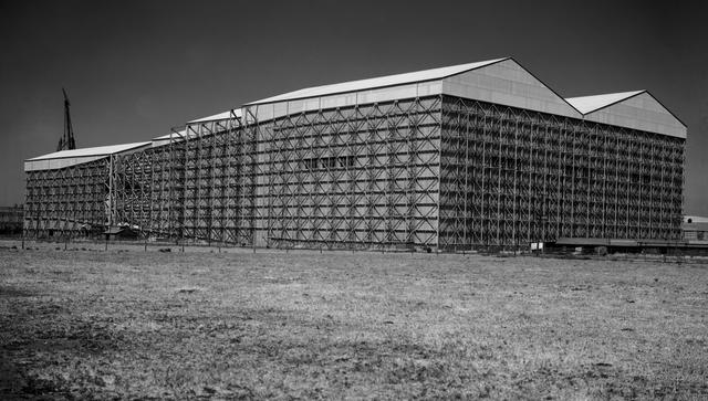 NASA image: NACA Ames Laboratory Building, South West.