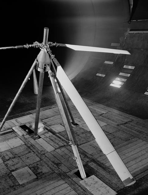 NASA image: Investigation of Boundary Layer Control to Helicopter Rotor Blades.