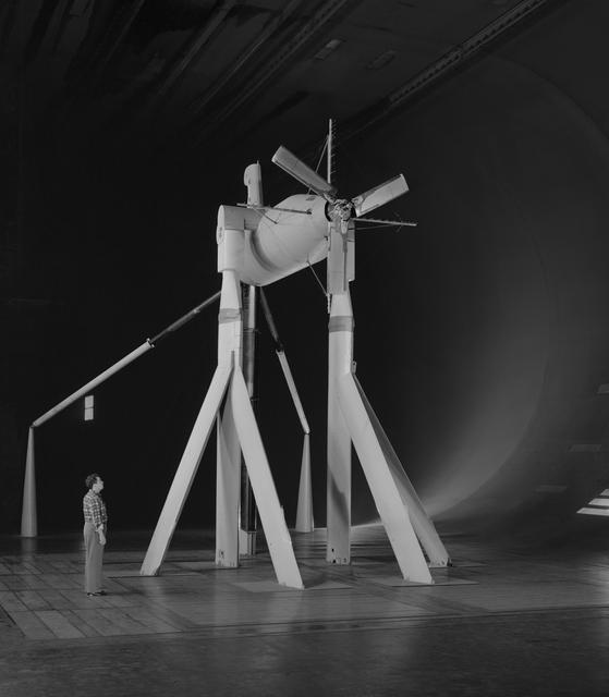 NASA image: Cambered Propeller Design for VTOL/STOL Airplane.