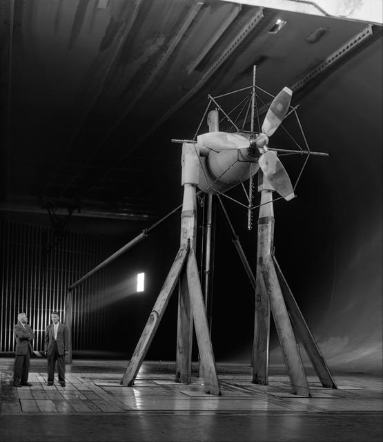 NASA image: Cambered Propeller Design for VTOL/STOL Airplane.