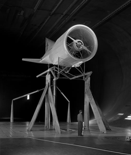 NASA image: Collins Aerodyne VTOL model.