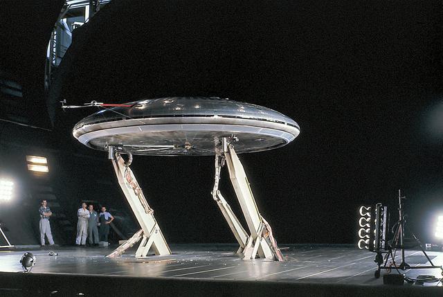 NASA image: Front 3/4 view of the Avrocar.