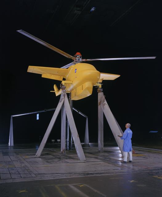 NASA image: Lockheed Stopped Rotor.