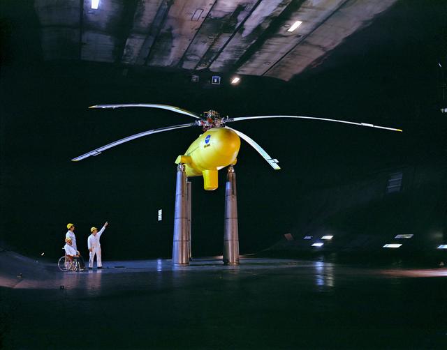 Controllable Twist Rotor in 40x80 Foot Wind Tunnel at Ames.