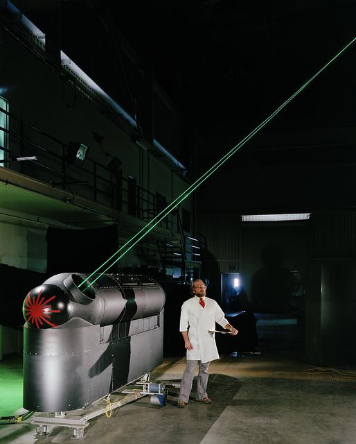 NASA image: Long Range Laser Velocimeter in 40x80x120 Foot Wind Tunnel at NASA Ames. For use in NFAC.