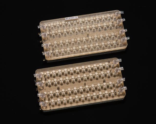 NASA image: EuCropis Power Cells Fluidic Cards