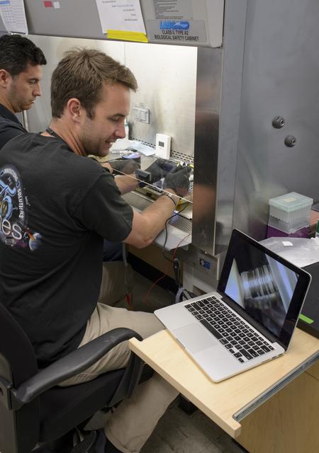 NASA image: EuCROPIS EVT-2 Power Cell in N-239 Lab