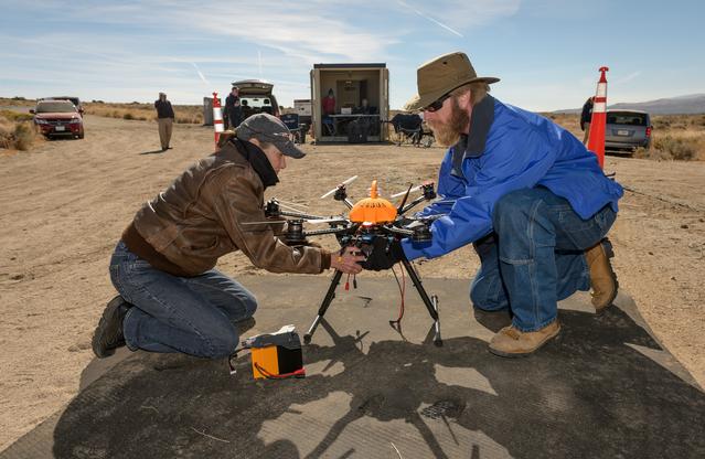 NASA image: UTM Technical Capabilities Level 2 (TLC2) Test at Reno-Stead Airport.