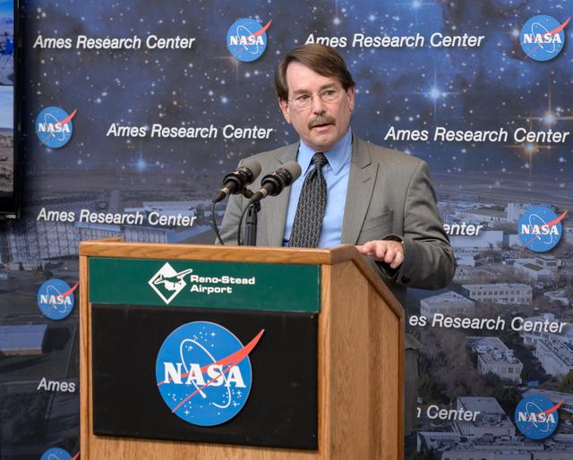 NASA Public Affairs and NUANCE Lab News Conference at Reno-Stead Airport.