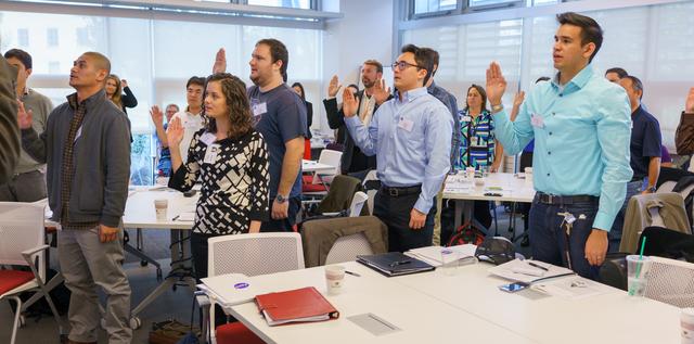 NASA image: New Employe Orientation and Swearing-in