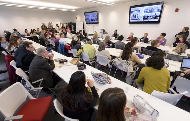 NASA image: Ames Women's Influence Network (WIN) Hidden Figures talk with "Computers" Carolyn Hofstetter and Carol Mead co-sponsored by the AAAG