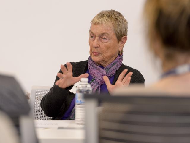 NASA image: Ames Women's Influence Network (WIN) Hidden Figures talk with "Computers" Carolyn Hofstetter and Carol Mead co-sponsored by the AAAG