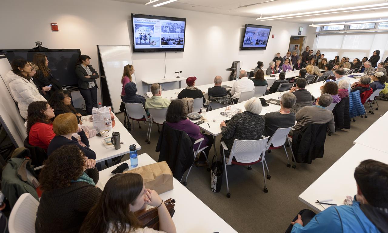 Ames Women's Influence Network (WIN) Hidden Figures talk with "Computers" Carolyn Hoffetter and Carol Mead co-sponsored by the AAAG.